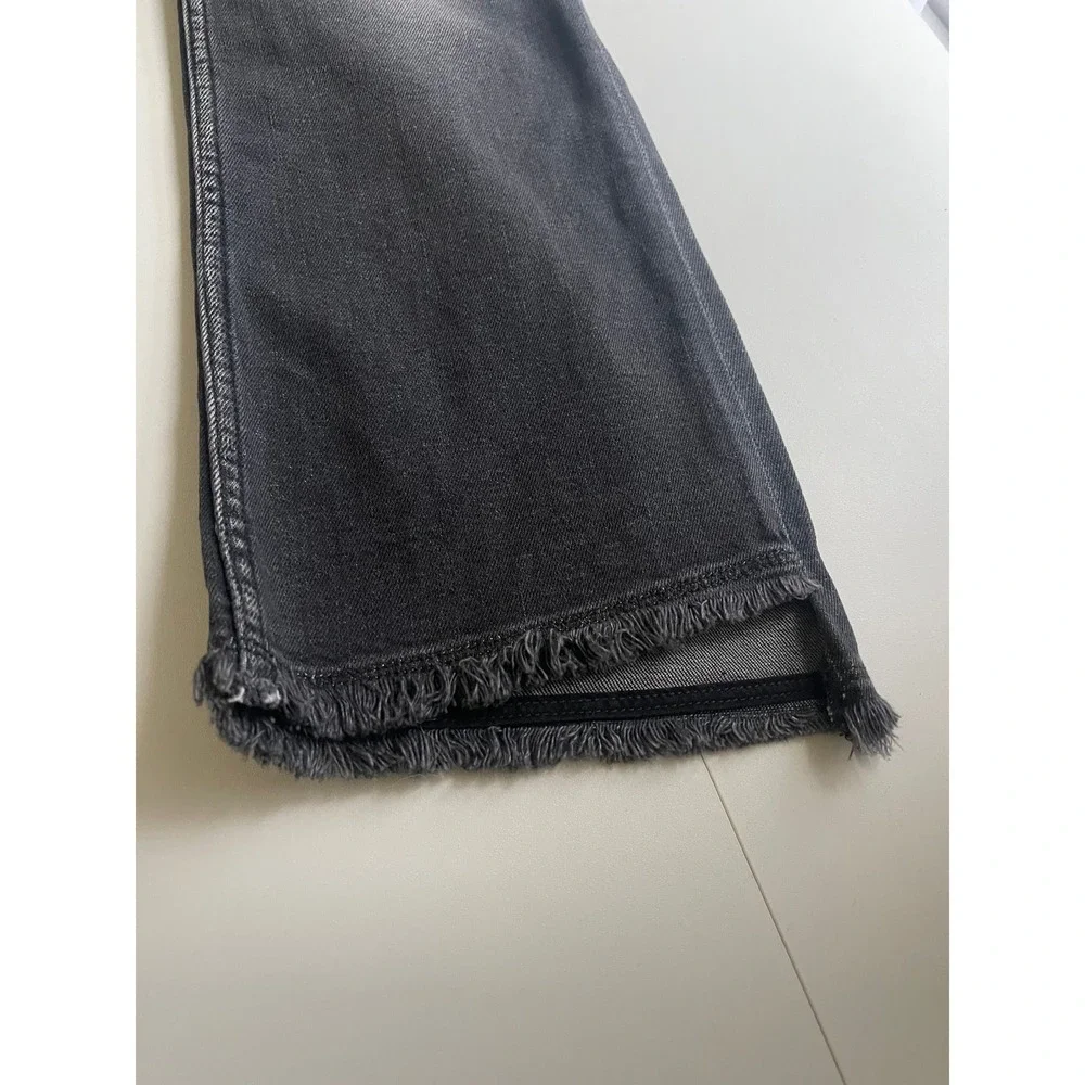 Dorothee Schumacher Denim Attraction Pants Womens Black Wash‎ Cropped Jeans 6